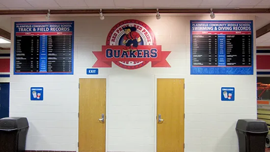modern sports record board